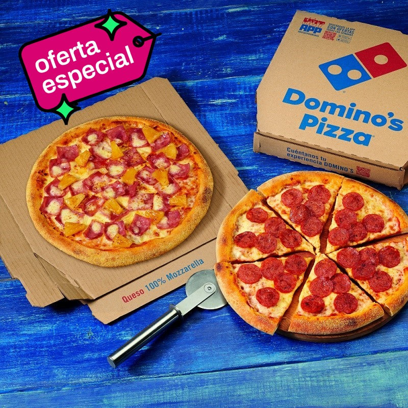 Pack 3 pizas de Domino's Pizza (Croissantizzima)